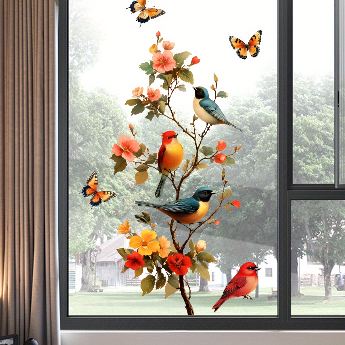 Flower Wall Panel - 1 Piece of Pastoral Flower and