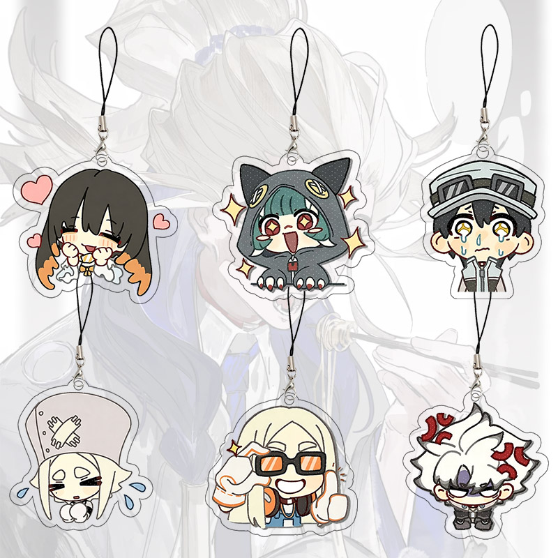 Event Supplies - GACHIAKUTA Acrylic Keychain Riyo Chiwawa Lud