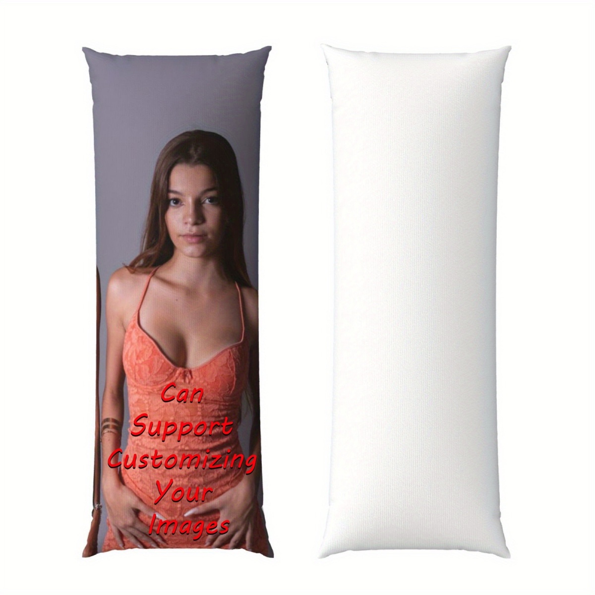 Event Suppliers - 1 Custom Photo Body Pillowcase –