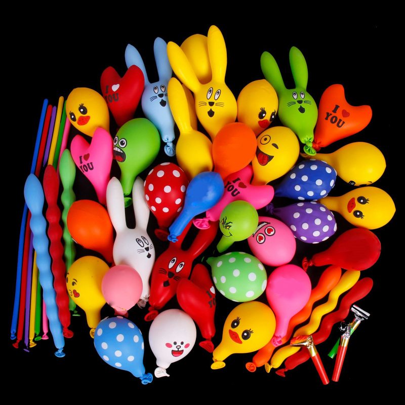Cartoon Animal Duck Rabbit Hel - Balloon Pump Hand review and price