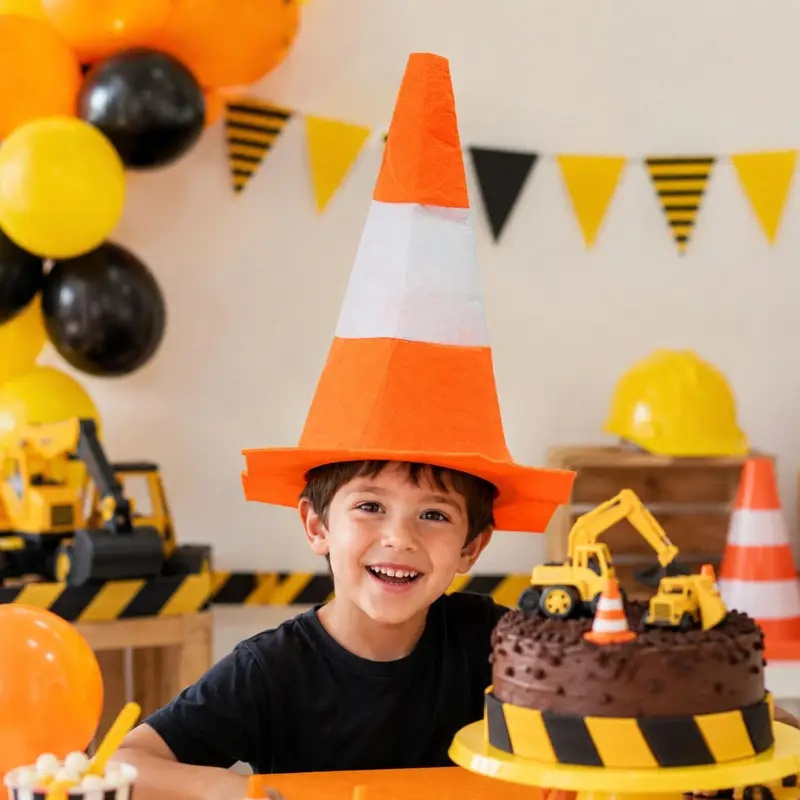 Foldable Traffic Cone Theme Ha - Party Hat Cone review and price