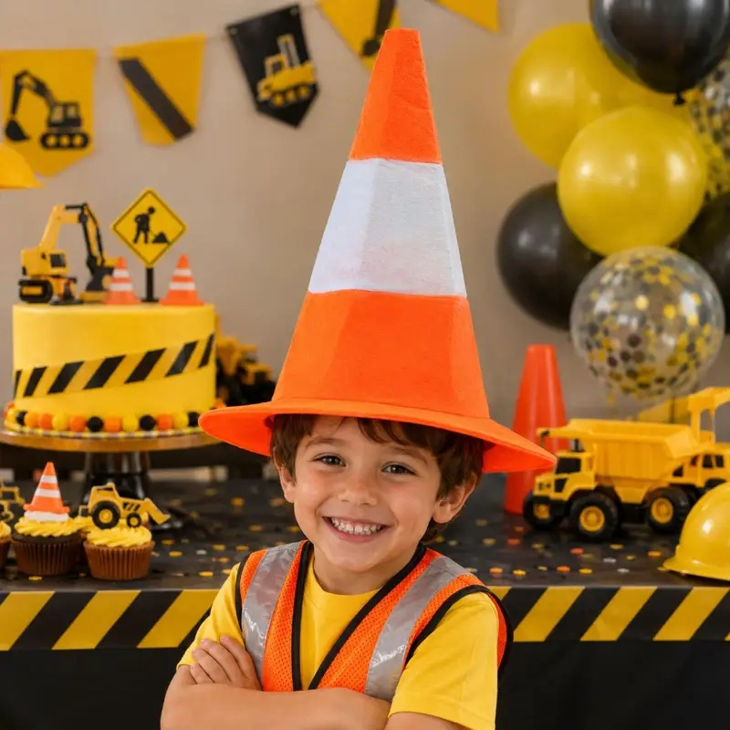 Foldable Traffic Cone Theme Ha - Party Hat Cone review and price