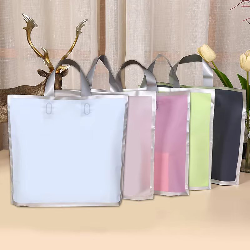 50Pcs Frosted hand shopping ba - Party Event Supply Store review and price
