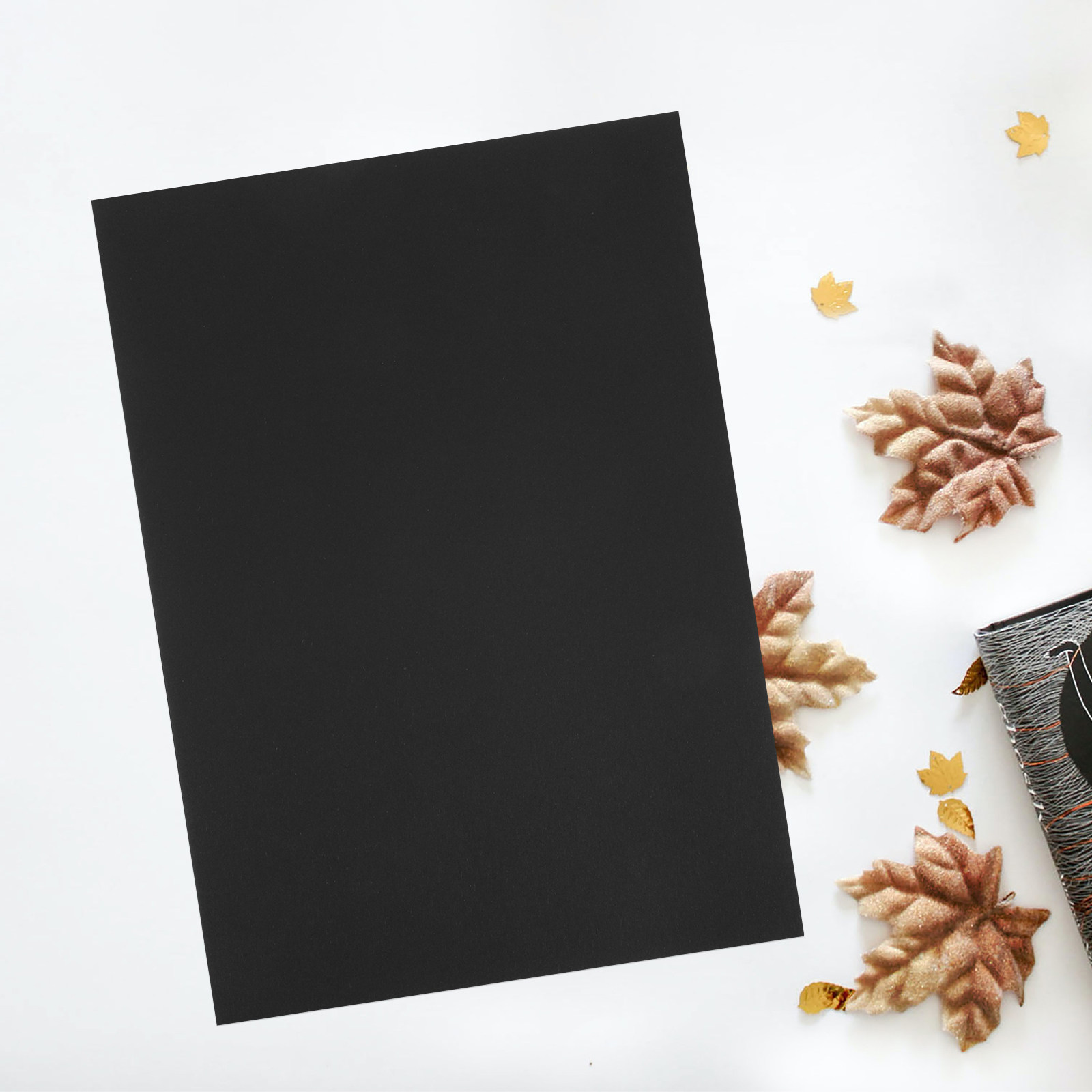 50Sheets Black Cardstock Thick - Papercraft Supply Invitation review and price