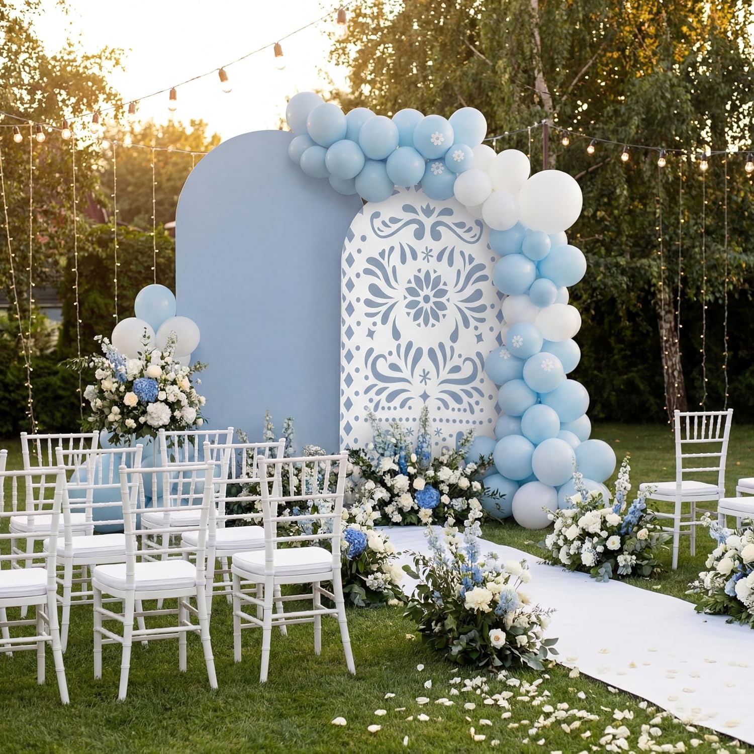 Custom 2-sided Mexico Cielito  - Dessert Table Backdrop review and price