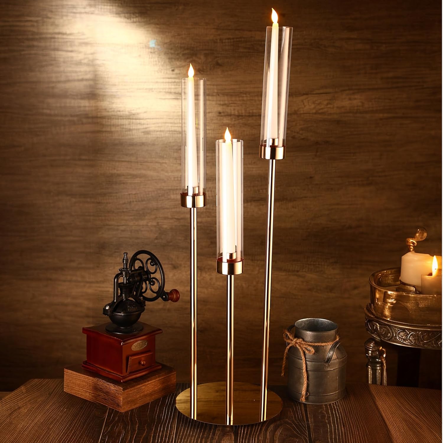 1 Set Acrylic Candelabra Cente - Centerpiece Stick review and price