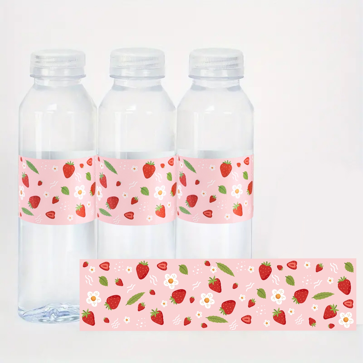 10pcs Strawberry Water Bottle  - Event Suppliers review and price