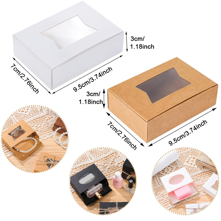 10pcs Small Rectangle Kraft Pa - Event Party Box review and price