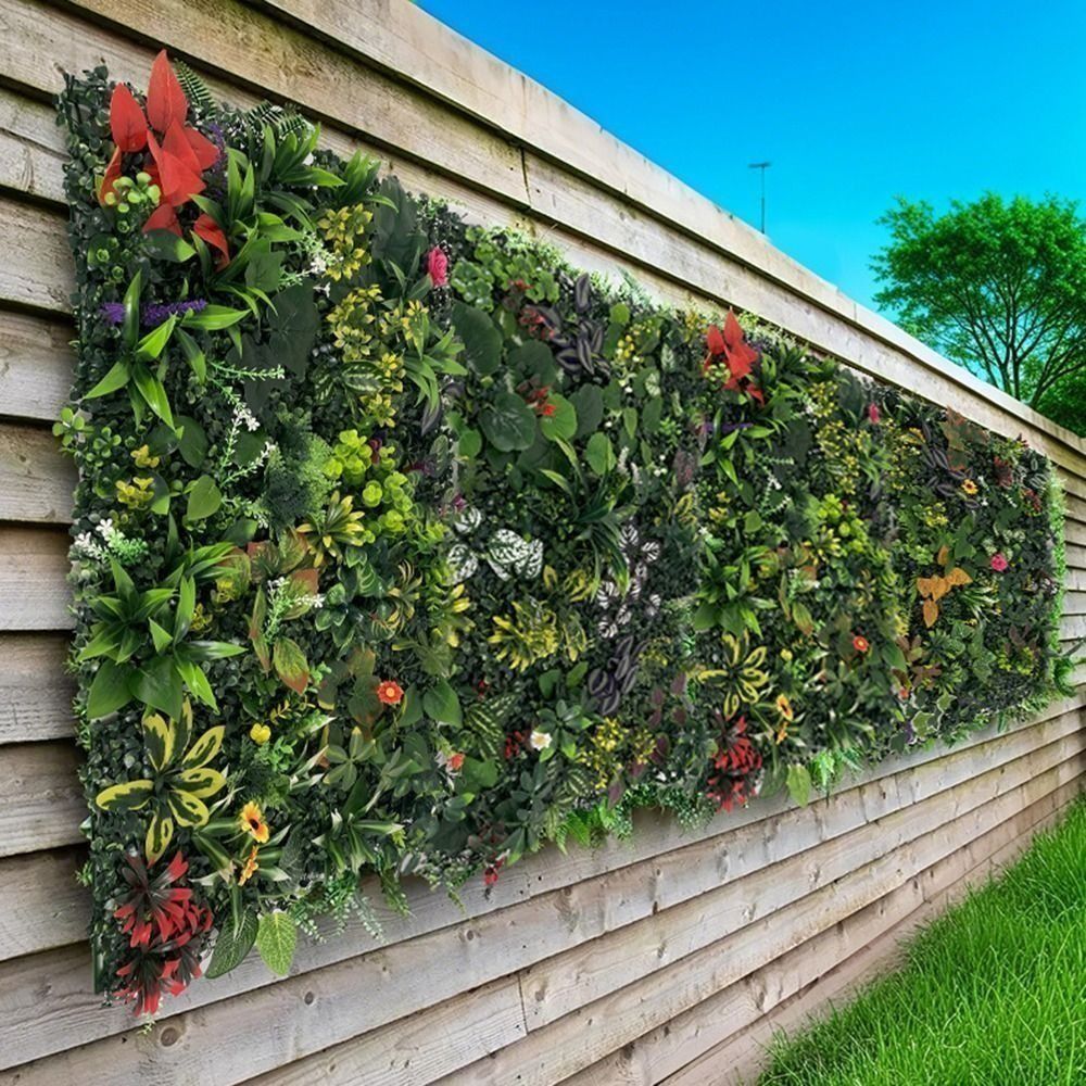DIY Artificial Plant Wall Pane - Flower Wall Panel review and price