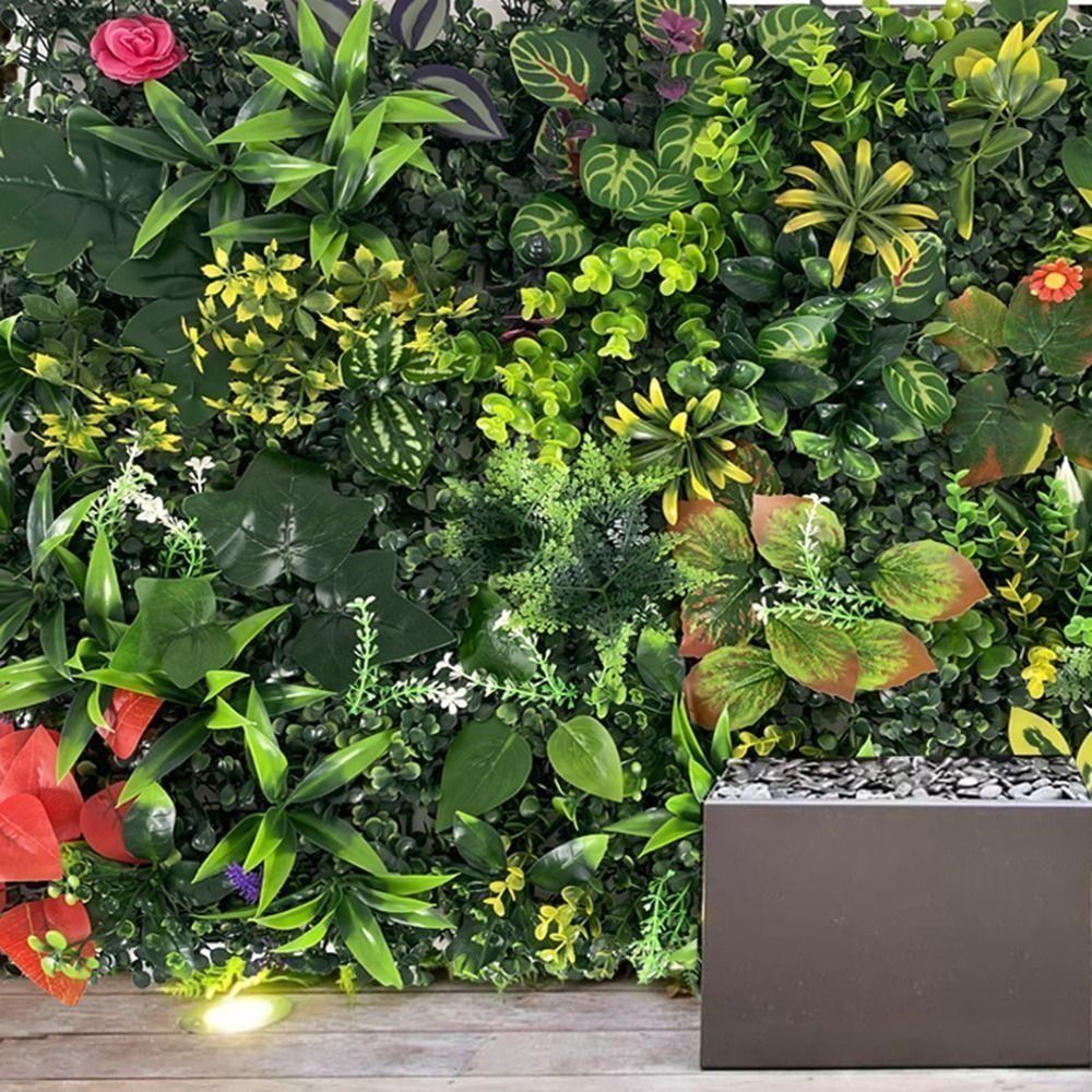 DIY Artificial Plant Wall Pane - Flower Wall Panel review and price