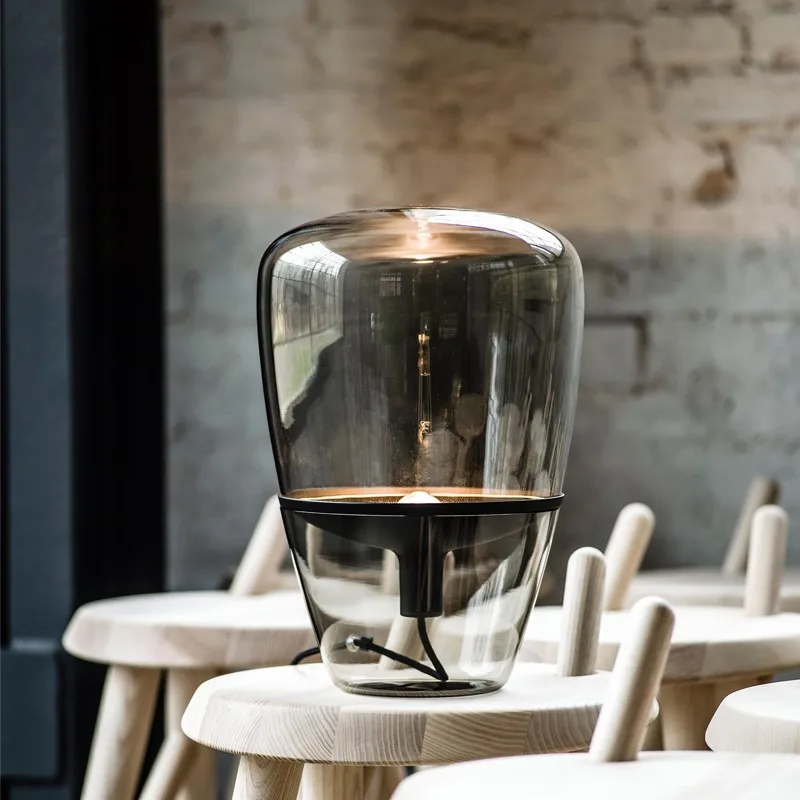Glass Table Lamp Czech Designe - Led Balloon Light review and price