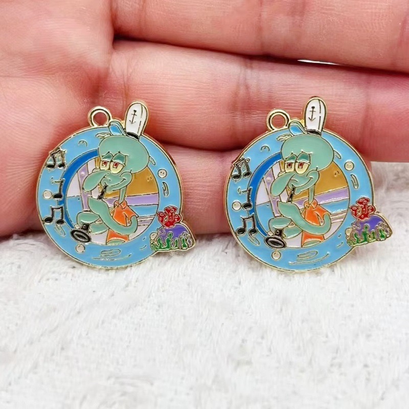 10pcs cartoon anime alloy oil  - Party Favor Bag review and price
