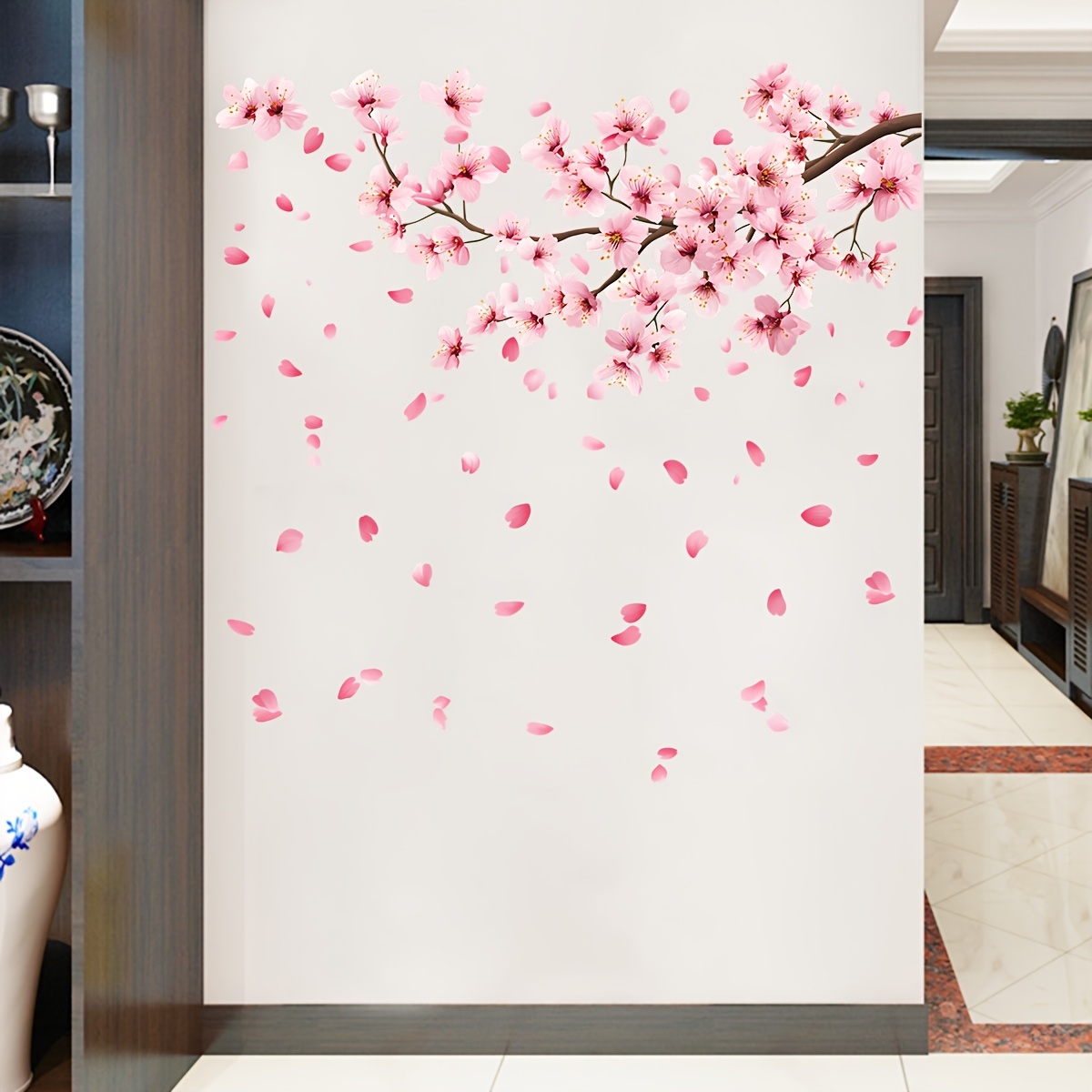 Large Cherry Blossom Tree Wall - Flower Wall Panel review and price