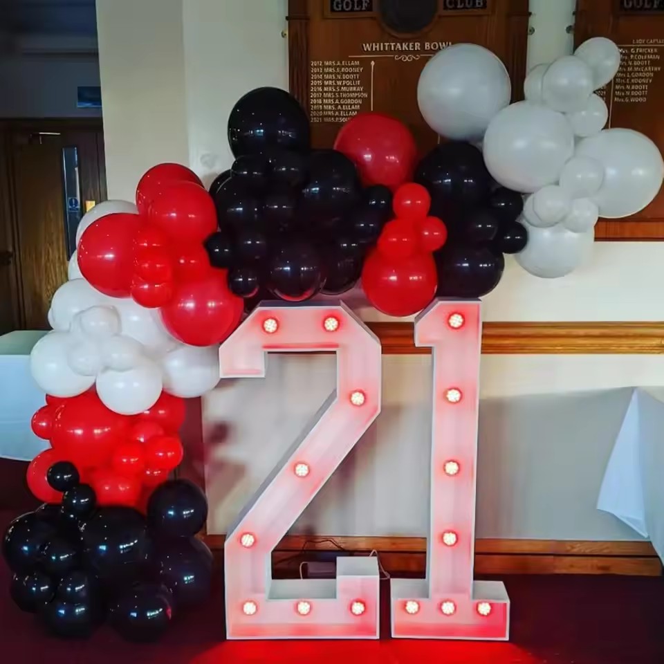 98Pcs Red and Black Balloons W - Balloon Arch Kit review and price