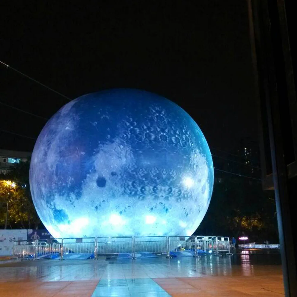Giant Inflatable Blue Moon Bal - Led Balloon Light review and price