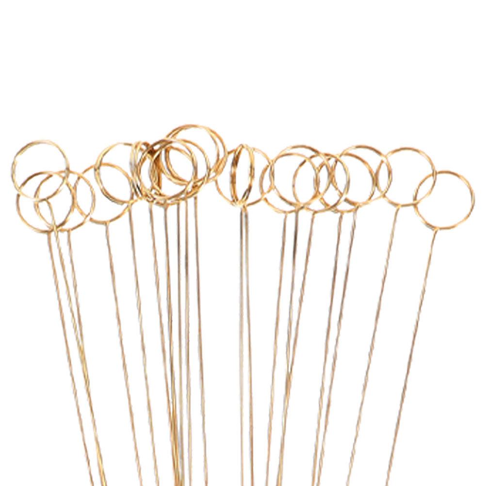 100Pcs Metal Flower Card Holde - Centerpiece Stick review and price
