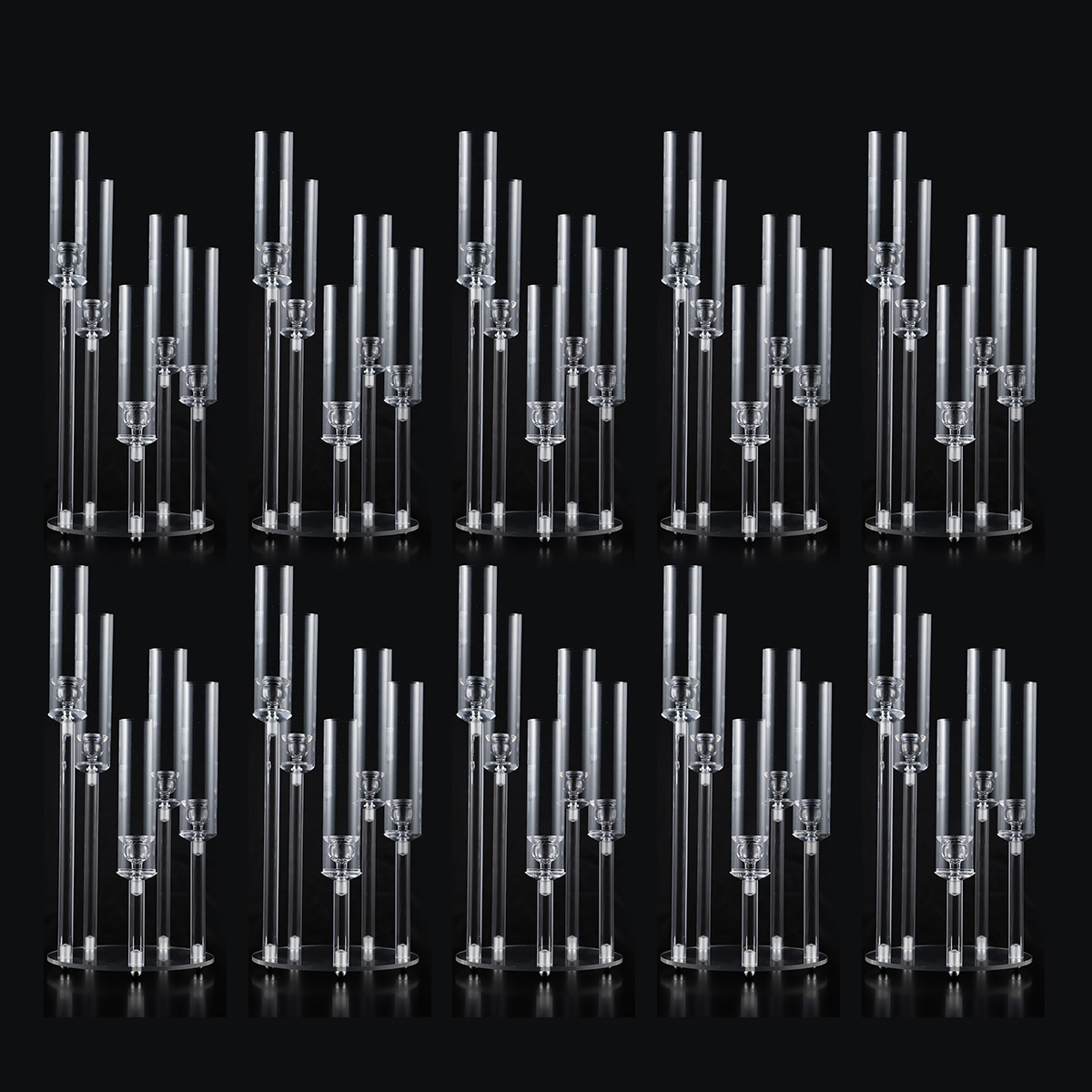 Clear Acrylic 5 Arm Candlestic - Centerpiece Stick review and price