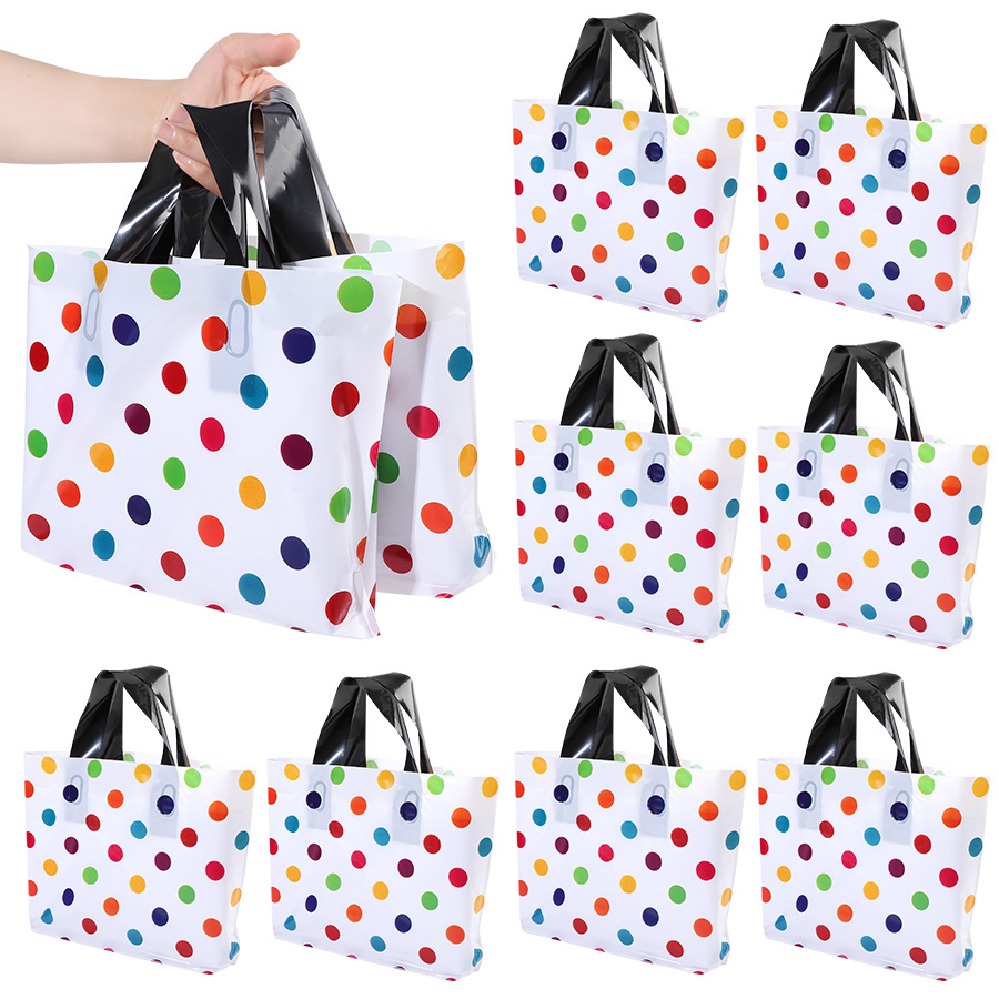 18Pcs Polka Dot Tote Bag Thick - Party Event Supply Store review and price