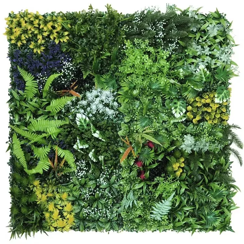 50x50cm 3d Artificial Plant Pa - Flower Wall Panel review and price