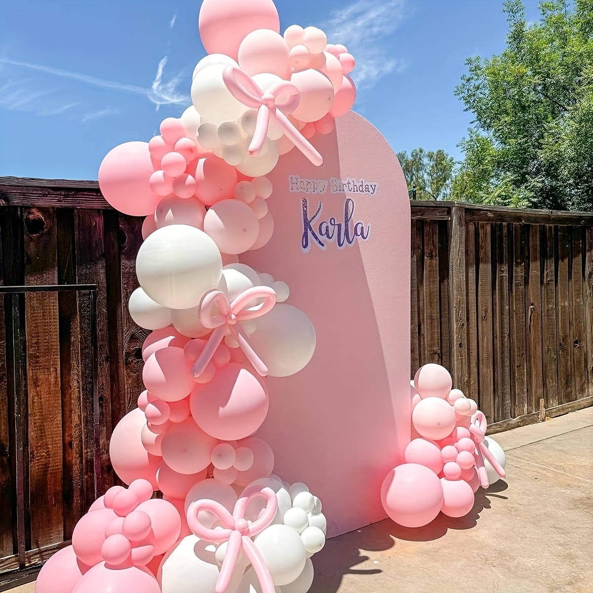 141 Pcs Pink Ribbon Balloons A - Balloon Arch Kit review and price